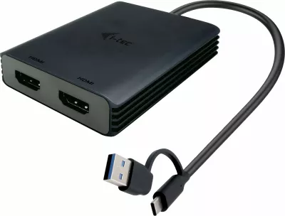Adapter HDMI I-Tec USB-A/C 2x HDMI, i zi