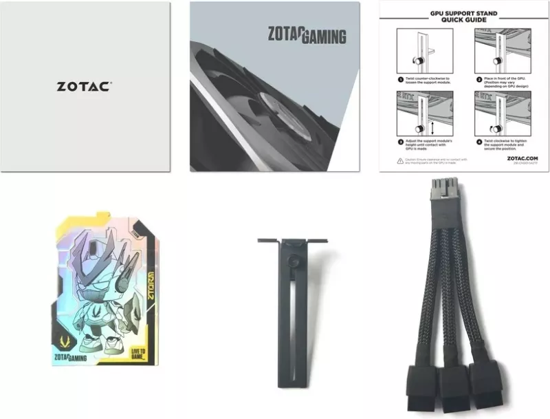 Kartelë grafike Zotac GeForce RTX 4080 SUPER, 16 GB, GDDR6X, 256 bit, e zezë