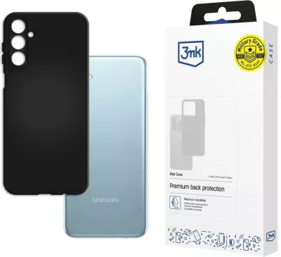 Mbështjellës 3mk Matt Case për Samsung Galaxy M14, TPU, i zi