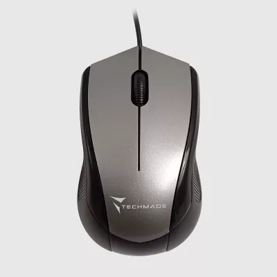 Maus Techmade TM-XJ15, me kabllo, gri