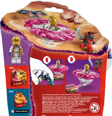 Set ndërtimi LEGO Ninjago 71824 Sora Dragon Spinjitzu Spinner, shumëngjyrësh