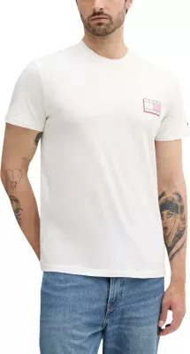 Maicë për meshkuj Tommy Hilfiger Jeans TJM Slim Pop Color F DM0DM21577, ngjyrë krem