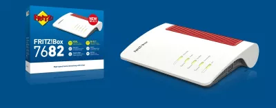 Router AVM FRITZ!Box 7682, Wi-Fi 7, i bardhë