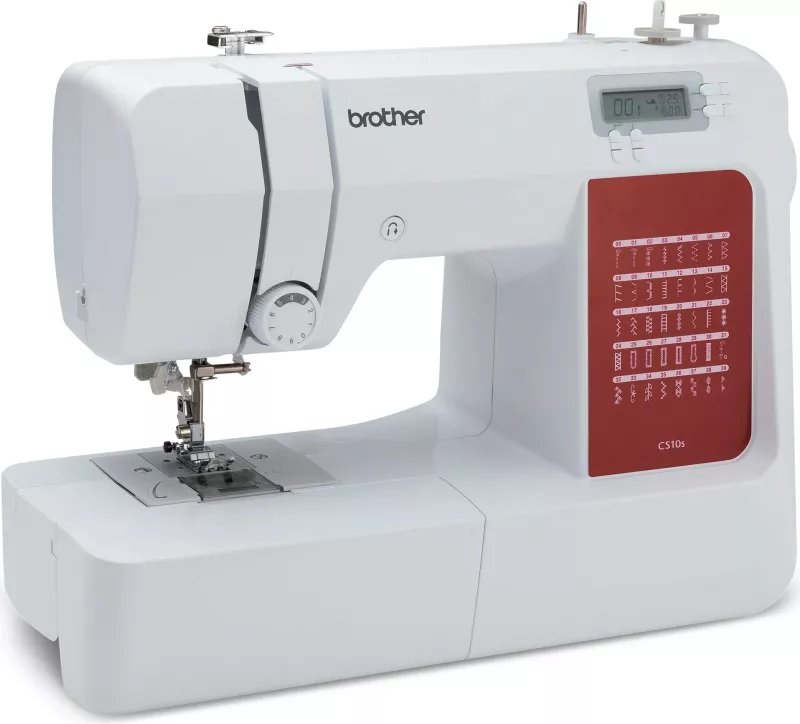 Makine qepëse Brother CS10s elektronike e bardhë