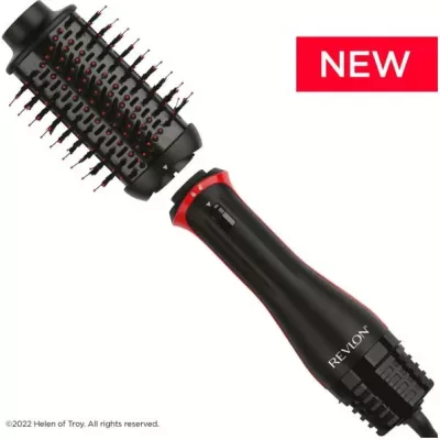 Tharëse flokësh dhe volumizues One-Step, Revlon One-Step Plus RVDR5298E, e zezë