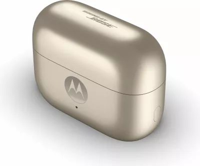 Kufje Motorola Moto Buds Loop by Swarovski, wireless, ANC, Dolby Atmos, beige