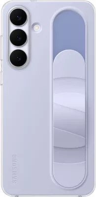 Mbështjellës Samsung Standing Grip Cover për Galaxy S25 FE, light blue