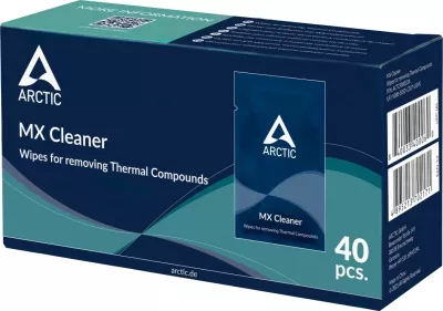 Letra pastruese ARCTIC MX Cleaner, 40 copë, për pastë termike