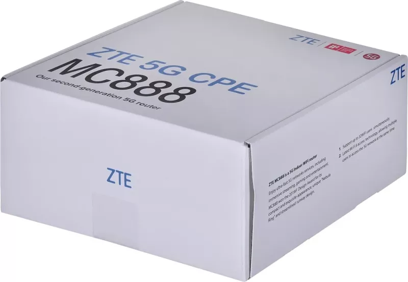Ruter 5G ZTE MC888, i bardhë