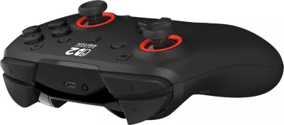 Kontroller lojërash wireless Turtle Beach Rematch për Nintendo Switch 2, bateri e rikarikueshme deri 40 orë, i zi