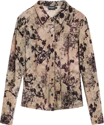 Këmishë për femra Desigual TS_NAOMI 26WWTK34, e zezë [Madhësia: XS]