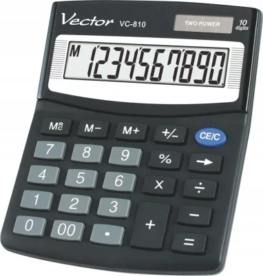 Kalkulator zyre Vector VC-810, 10 shifra, i zi