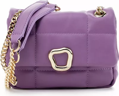Çantë shpatulle ngjyrë vjollcë, Vince Camuto, Bologna