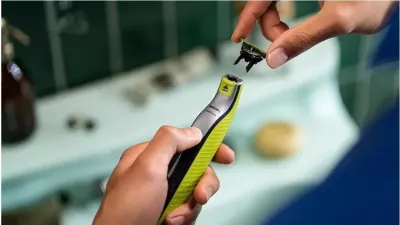 Aksesorë Lamë për Philips OneBlade QP430/50, 3 copë, të gjelbërta