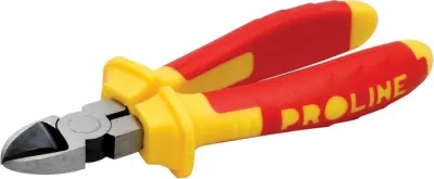 Pincë prerëse diagonale Proline 28528 180 mm CV 1000V kuqe/verdhë