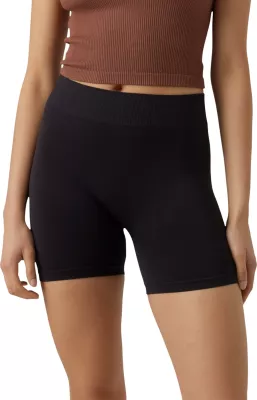 Shorce mini seamless për femra Vero Moda VMJACKIE 10285272, të zeza [Madhësia: M/L]