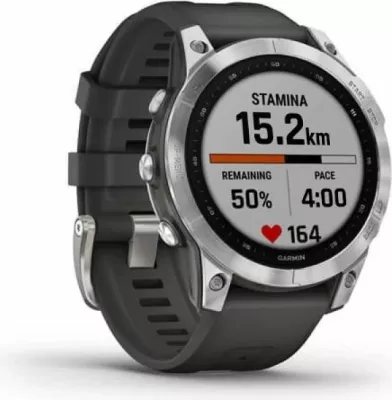 Orë Garmin për meshkuj dhe femra, ngjyrë grafit