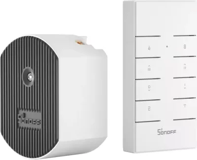 Switch i mençur Sonoff D1 me telekomandë RM433R2, Wi-Fi, i bardhë