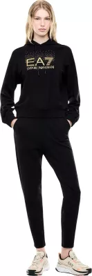 Trenerka për femra EA7 7W001448 AF12502, e zezë