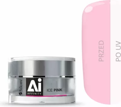 Xhel ndërtues për thonj Silcare Affinity Ice Pink 30g