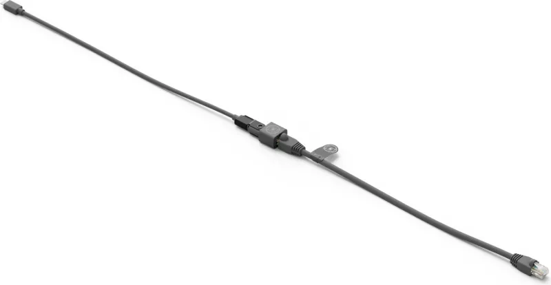 Kabëll zgjatues Logitech Rally Mic Pod CAT Coupler, 0.215 m, grafit