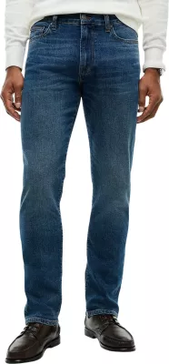 Xhinse për meshkuj Tommy Hilfiger Denton Slim Straight MW0MW44925, denim blu