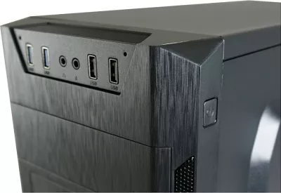 Kasë LC-Power 7040B, Midi Tower, ATX/micro ATX/Mini-ITX, e zezë