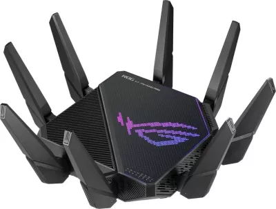 Router ASUS ROG Rapture GT-AX11000 Pro, Wi-Fi 6, Tri-band, Ethernet LAN, E zezë
