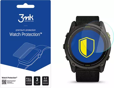Xham mbrojtës hibrid 3mk Protection FlexibleGlass për Garmin Enduro, 3 copë