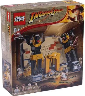 Set ndërtimi LEGO Indiana Jones 77013 Escape from the Lost Tomb, për moshat 8+