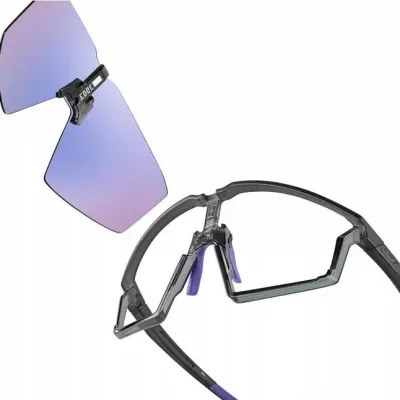 Syze dielli sportive Julbo EDGE, L, e zezë/portokalli