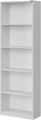 Raft librash Hanah Home, Ktp-350-Bb-1, i bardhë, 64x182x26 cm