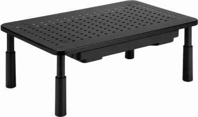 Mbajtëse monitori Gembird MS-TABLE-D-01 me sirtar, e zezë