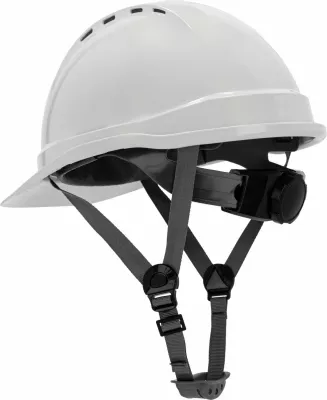 Helmetë sigurie LAHTI PRO L1041005, e ventilume (Air Vents), EN397/CE, CAT II, e bardhë