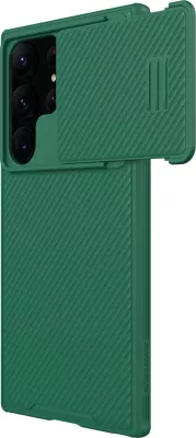 Mbështjellës Nillkin CamShield S Case për Samsung Galaxy S23 Ultra, me mbrojtëse kamere, Jeshil