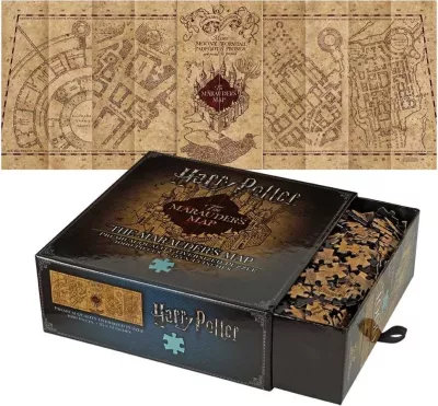 Puzzle NOBLE COLLECTION Harry Potter Marauders Map 1000 copë