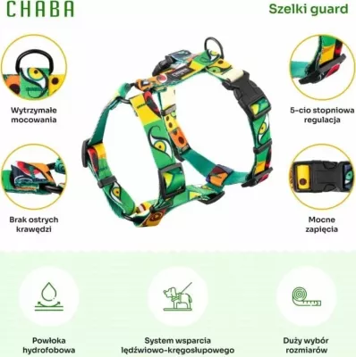 Parzmore qeni Chaba Guard Story Jumbo, M (35–55 cm), shumëngjyrëshe