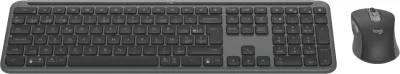 Set maus dhe tastierë Logitech SGN SLIM COMBO MK950 BUSINESS, wireless, gri