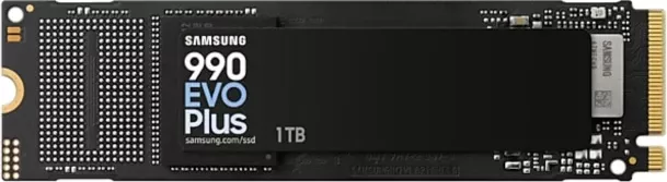 SSD NVMe M.2 SAMSUNG 990 EVO Plus MZ-V9S1T0BW 1TB PCIe 5.0 x2 / 4.0 x4 2280