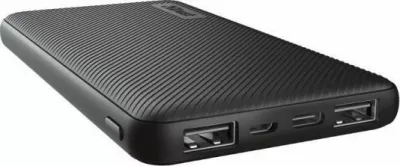 Powerbank Trust Primo Eco 10000mAh 15W, 2x USB-A + USB-C, i zi