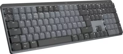 Tastierë mekanike Logitech MX Mechanical, wireless, Bluetooth, LED, full-size, grafit