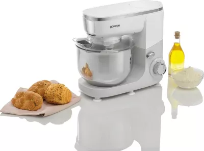 Robot planetar Gorenje MMC1005W, 1000 W, 4.8 L, Bardhë