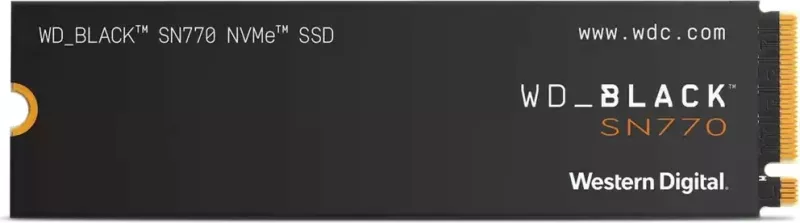 SSD Western Digital Black SN770, 500 GB, M.2, 5000 MB/s