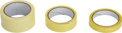 Shirit maskues (krep trak) PROLINE 41131, 19 mm x 35 m, i verdhë