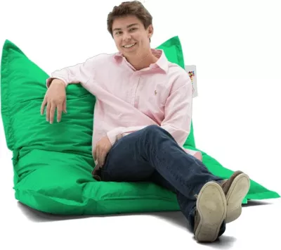 Jastëk kopshti, bean bag, jeshil, Atelier del Sofa, 100x100cm
