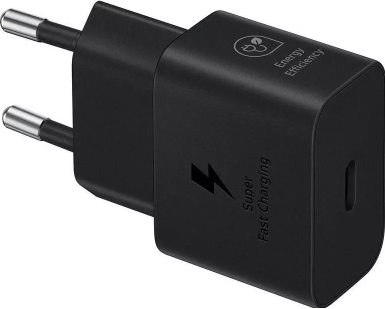 Karikuesi rrjeti Samsung 25W EP-TA2510, me ngjyrë të zezë