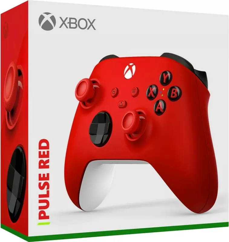 Gamepad Microsoft Xbox Wireless Controller QAU-00012, Bluetooth/USB, i kuq