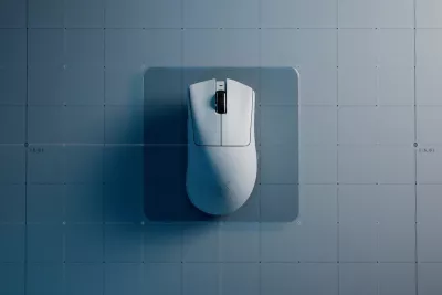 Maus gaming Razer DeathAdder V3 Pro RZ01-04630200-R3G1, pa tela, i bardhë