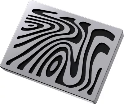 Set magnetik badge HyperX Abstract Series për tastierë, metal, 4 copë, mix