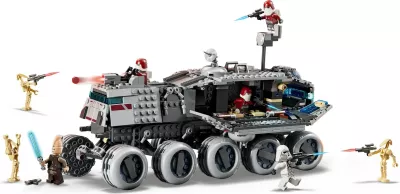 Set LEGO Star Wars Republic Juggernaut 75413 me 8 minifigura